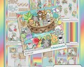 Noah's Ark Digital Scrapbooking MEGA Bundle, includes kit and 8 coordinating products Il_170x135