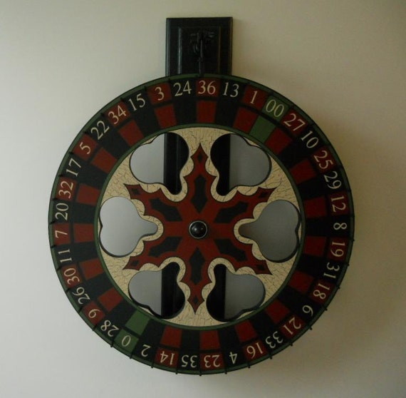 24 Carnival Wheel Roulette Wall Mount Game Board