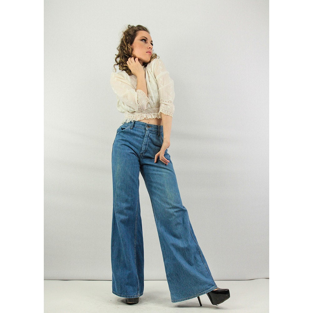 Vintage 70's jeans / Bell bottoms / Landlubber high