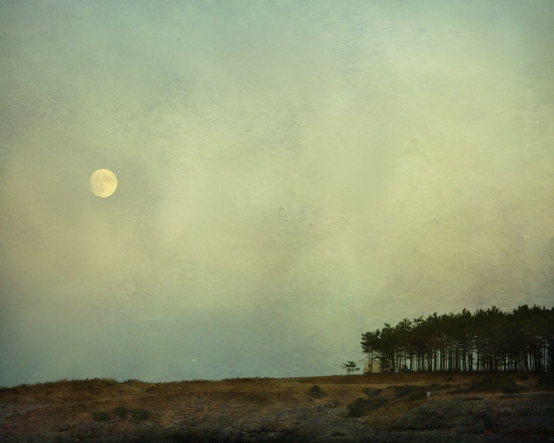 Moon art dreamscape photo print surreal nature art