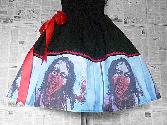 ZombieZombie Skirts The Walking Dead Geek Clothing Womens