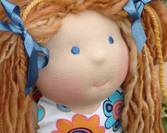 Custom Waldorf Doll DEPOSIT, made to order SEPTEMBER 2017