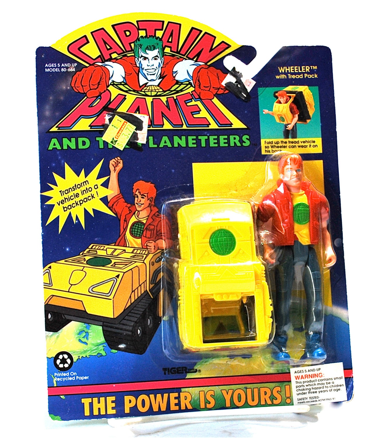 captain planet and the planeteers toys