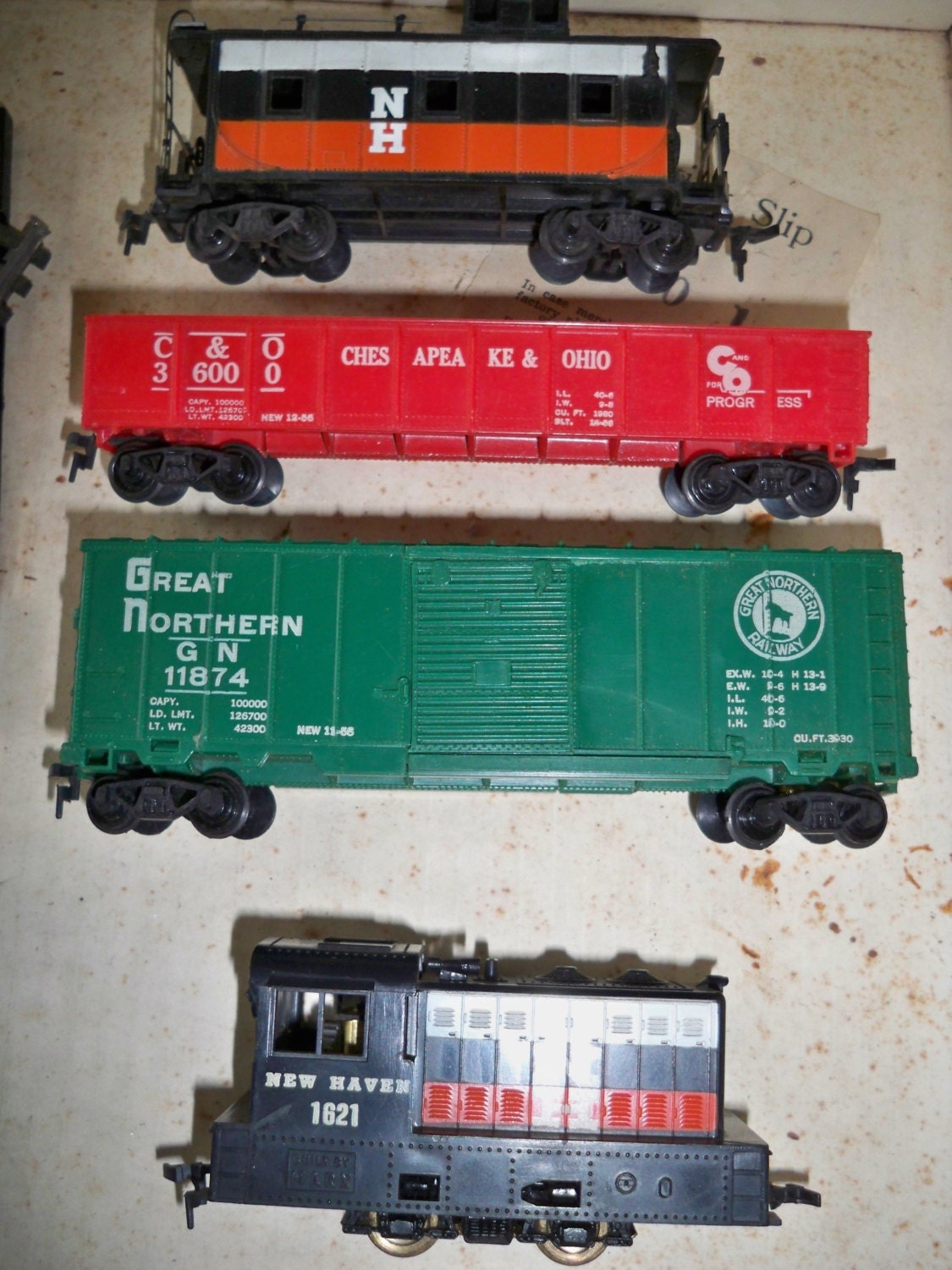 Vintage Rare 1950's Marx Ho New Haven Train Set