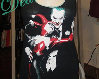 Halter Top Shirt Dress Made From Ba tman Joker Harley Quinn Men39;s T 