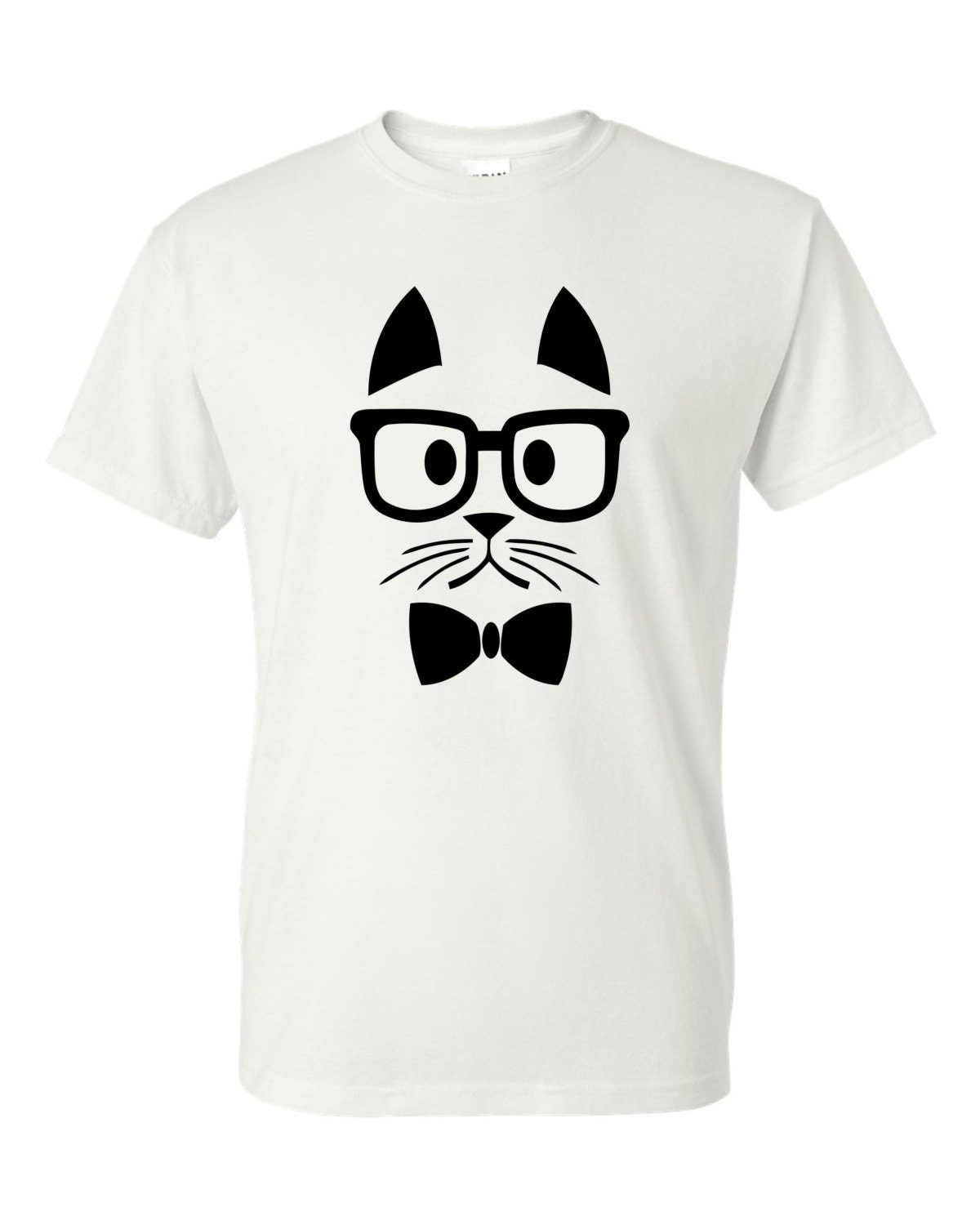 Hipster Cat T Shirt