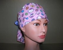 Hello <b>kitty Easter</b> ponytail scrub cap - il_214x170.587180950_ms7m