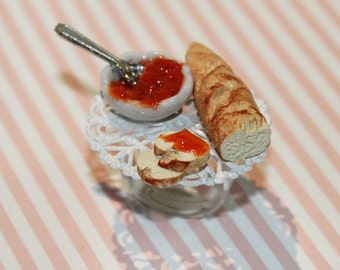 Breakfast Ring - Miniature Food Jewelry - Food Ring - Kawaii Ring