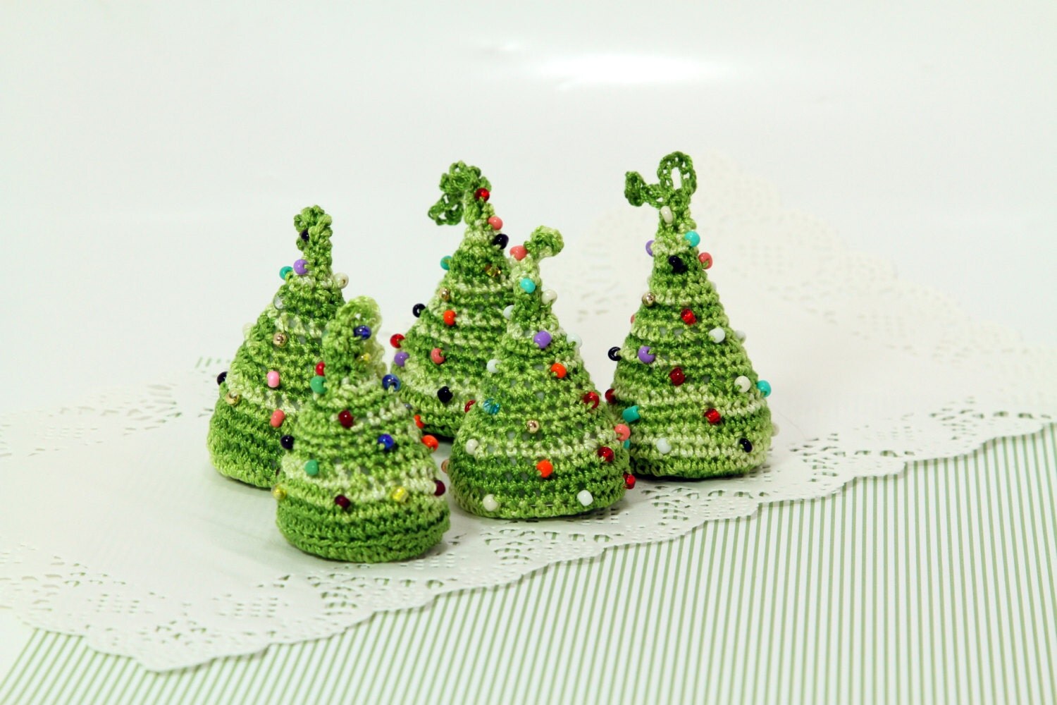 Tree Pattern Amigurumi Christmas Hand Knit Tree PDF