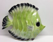 Ceramicraft Tropic Craft  Fish Green