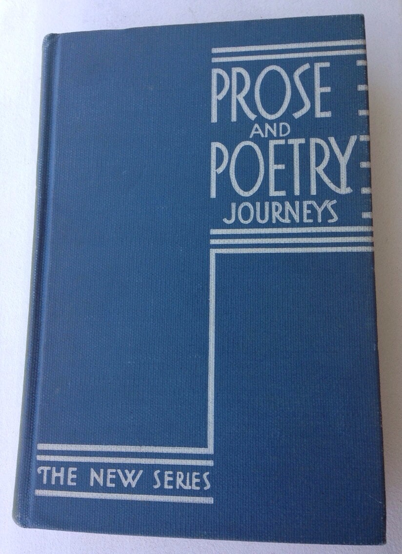 Book The New Series Prose and Poetry Journeys Edited By