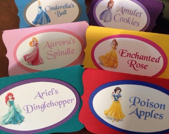 Princess label | Etsy