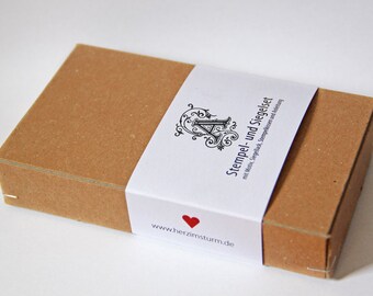 Stempel- Siegelset Alphabet Buchstabe nach Wahl · Alphabet letter stamps and seals