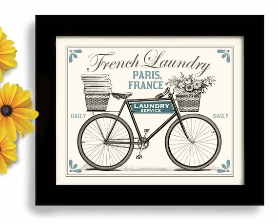  Laundry  Room Decor  French Laundry  Kitchen Art  Sign Wall  by 