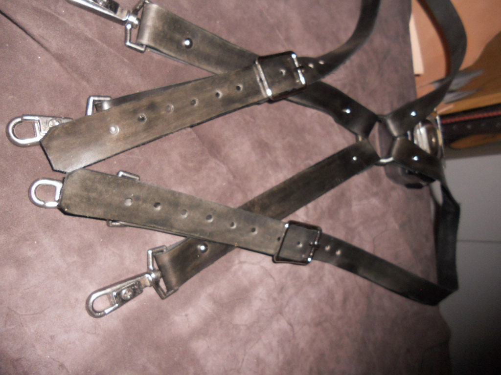 leather suspenders belt loop hook suspenders 1 by carterwilliam