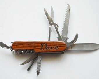 Personalized Knife, Engraved Knife, custom knife, multitool, Stocking Stuffers, Father's Day, Groomsmen, Usher, Christmas, Wedding, Best Man
