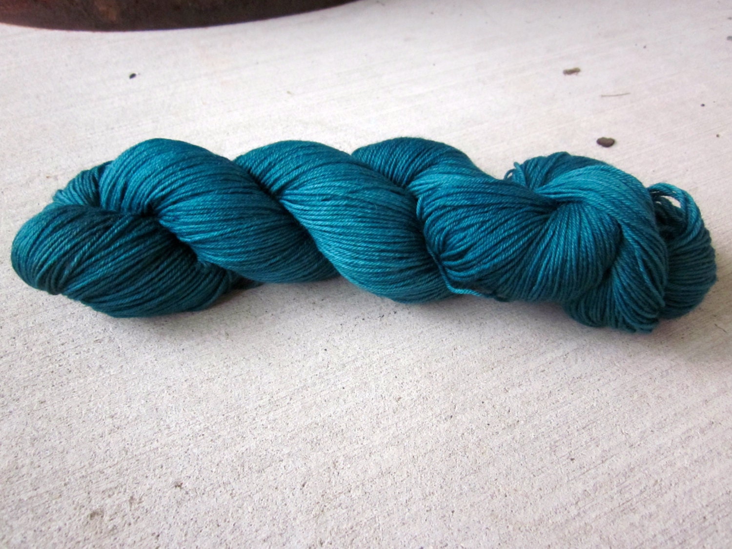 Sea Glass Fingering Weight Yarn Phat Fiber