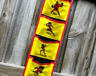 Five Pocket Incredibles Theme Fish Extender for Disney Cruise