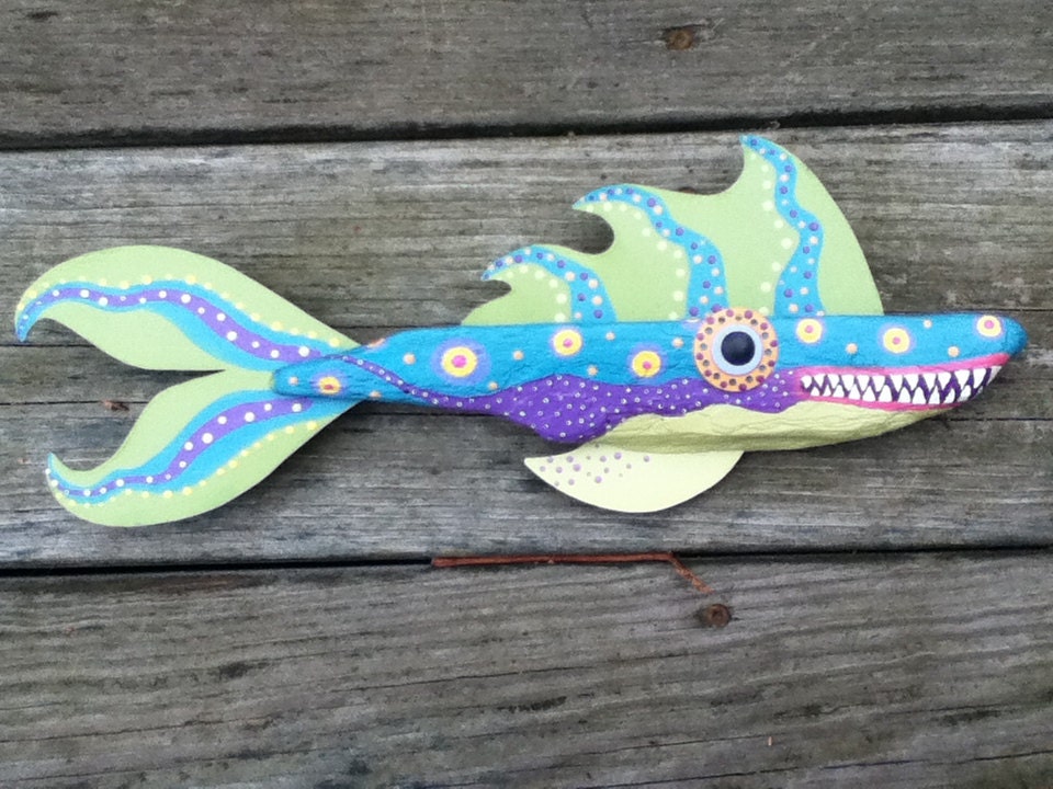 Hand Painted Original Driftwood Fish   Il Fullxfull.537580670 B7lu 