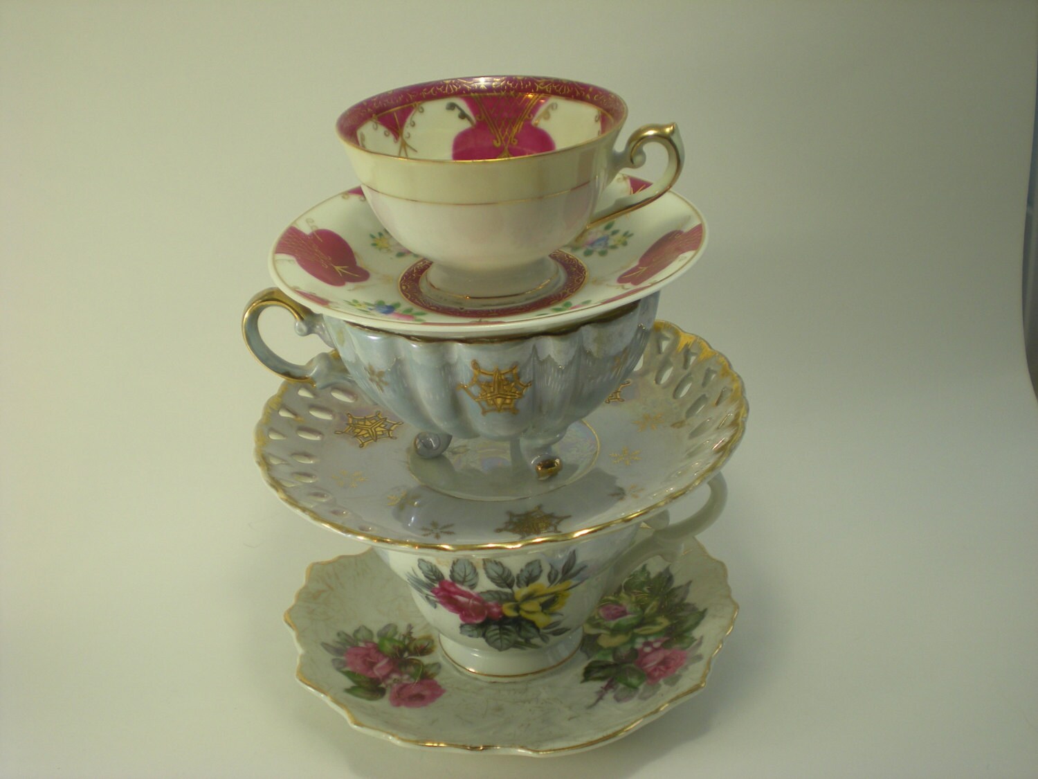 Pendant  & Lights tea vintage display Chandeliers cup