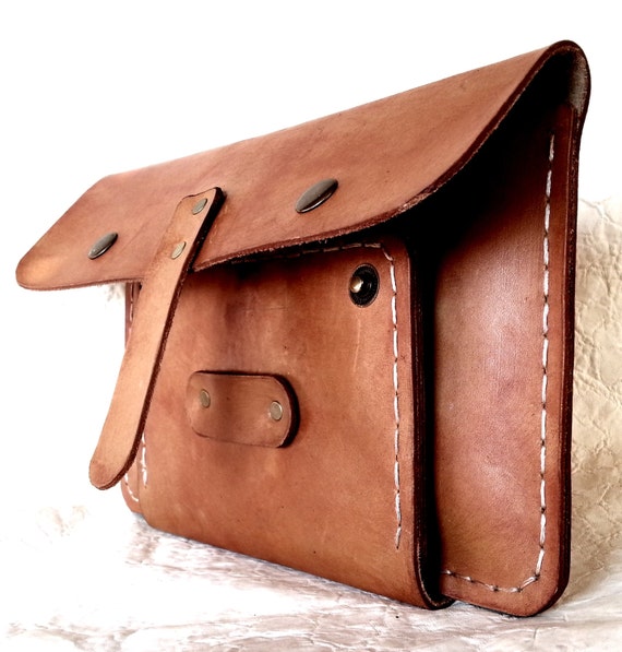 Handmade Unique Leather Universal Bags by haptahendu on Etsy
