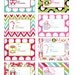 Boy Lunch Box Notes Printable Lunch Box notes by Sweetpinkdesigns