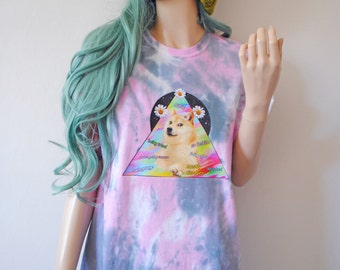 Doge Meme Tie Dye T-Shirt
