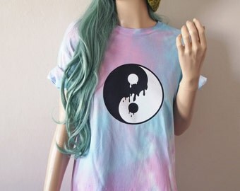 Melting Yin Yang Tie Dye T-Shirt