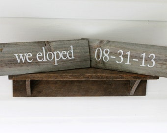 Items similar to CuStOm Wedding Signs Wedding Decorations with ARROW or ...