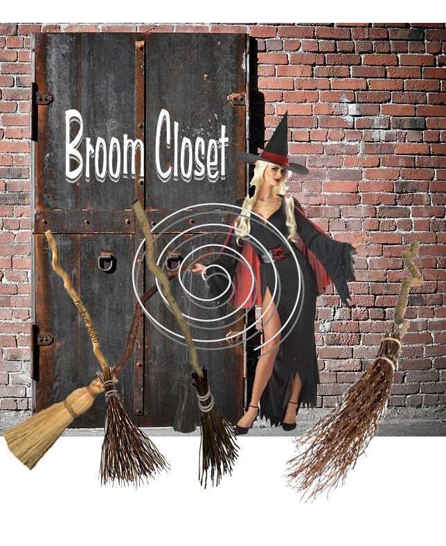 Broom Closet Poster... Digital Download...Gift Idea...