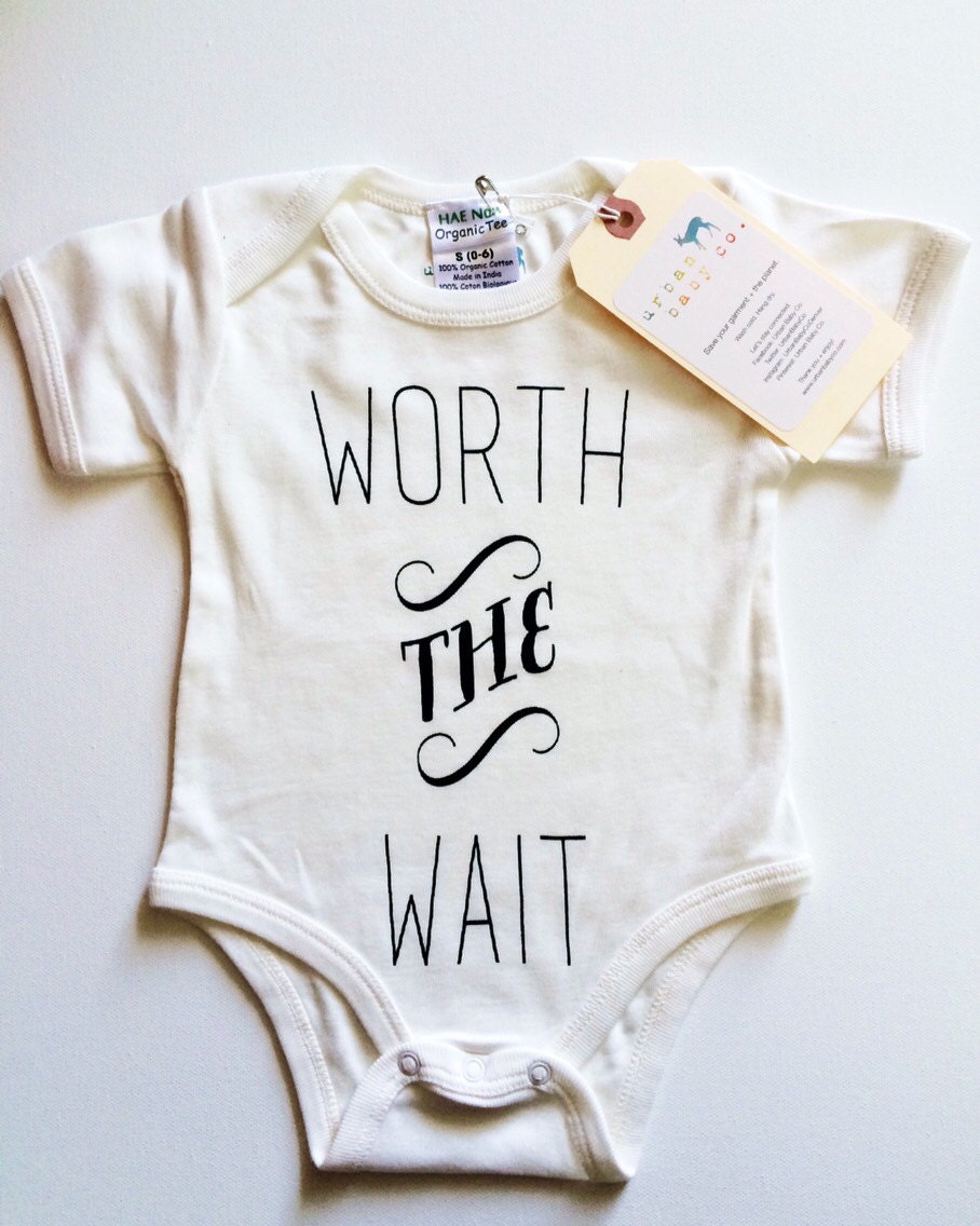 quotable baby shirts quotes worth the wait onesie original worth the wait baby boy unisex infant quotable baby shirts quotes worth the wait onesie original worth the wait baby boy unisex infant