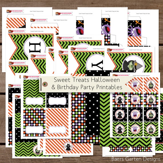 a assembling tent instructions Sweet SALE Birthday Halloween Treats Decorations Printable Party Party