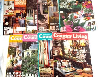 Popular items for country living magazine on Etsy