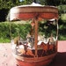 French Miniature Paper toy merry go round. Miniature circus- digital download, fair