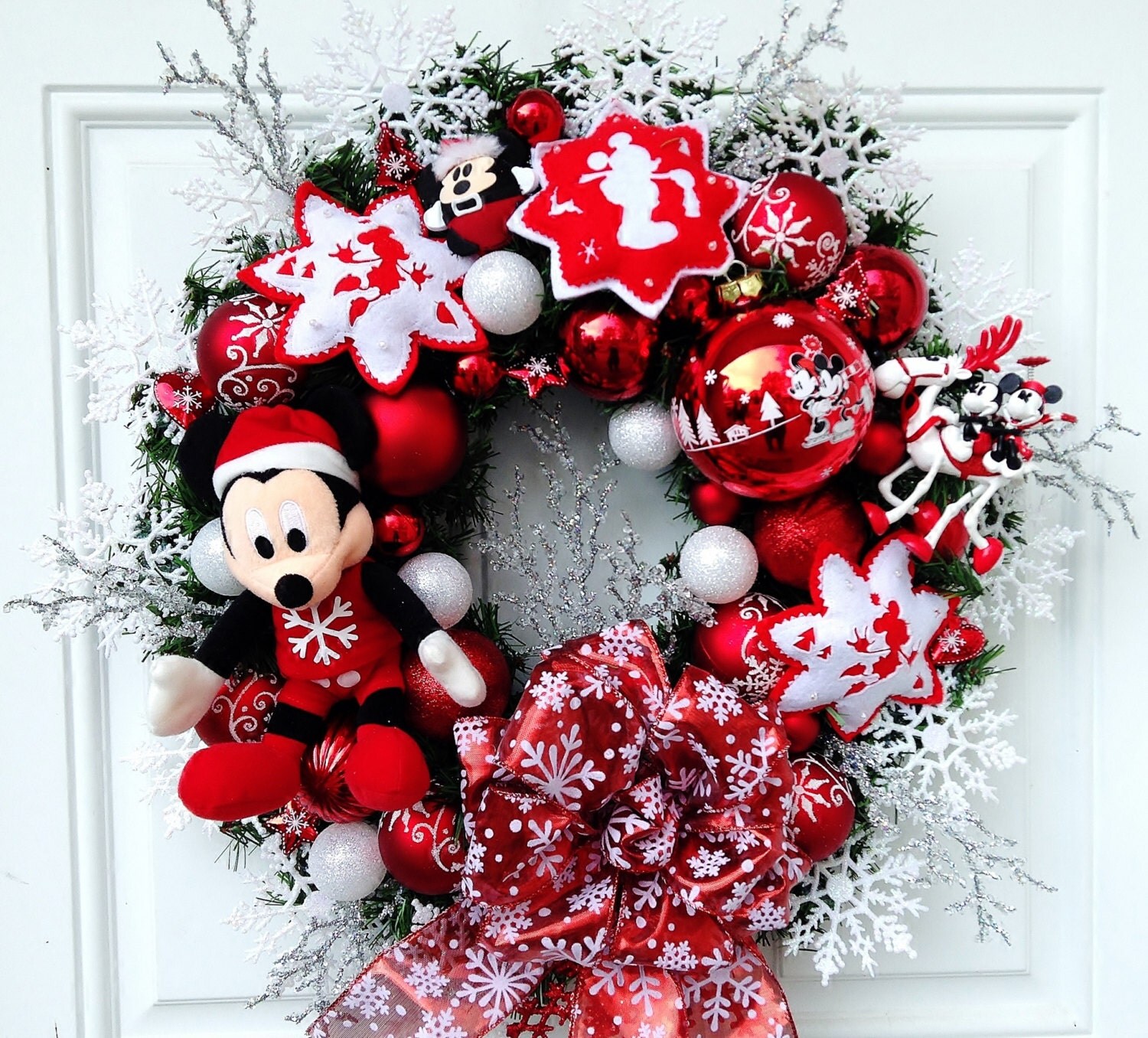 Disney Christmas Wreath 