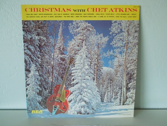 Vintage Christmas Album Chet Atkins Christmas with Chet