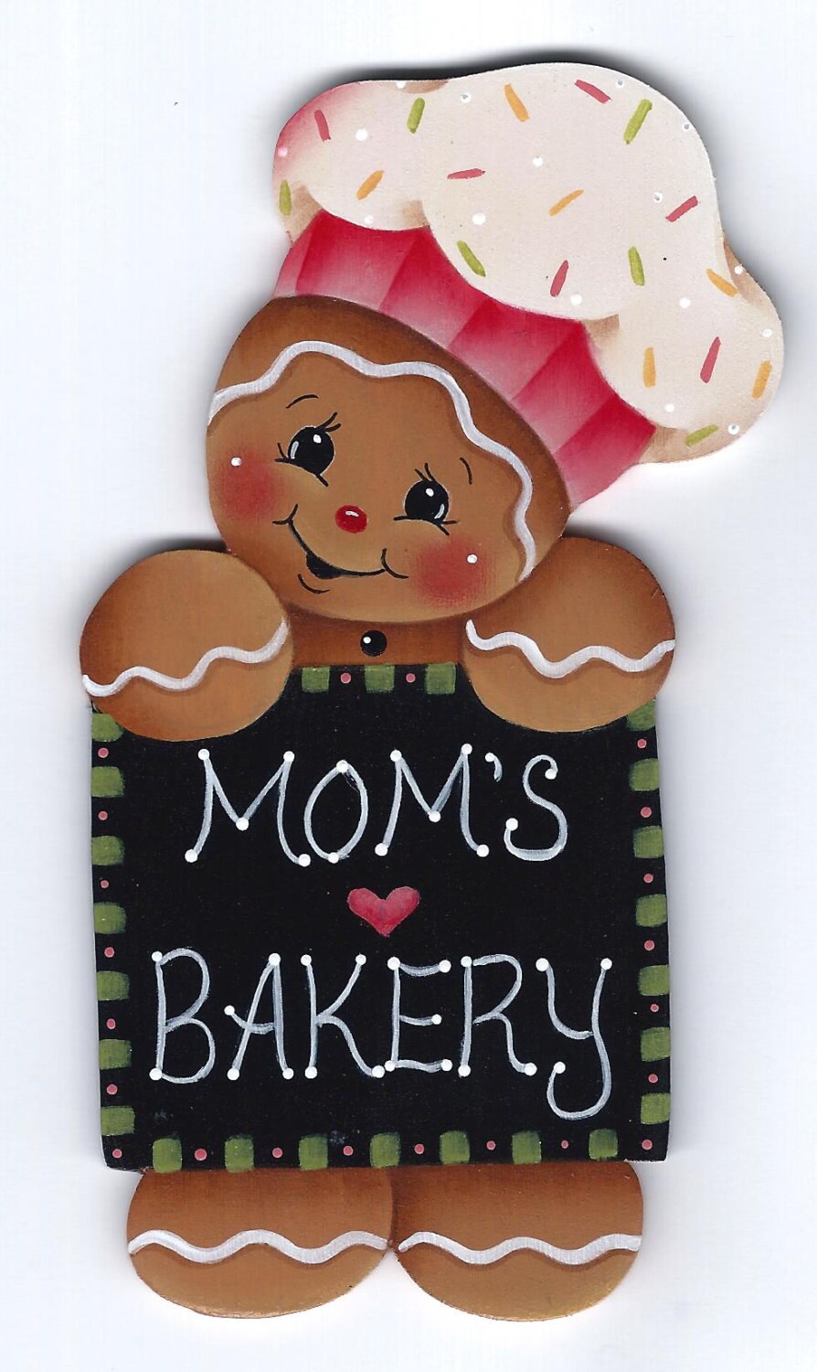 Moms Bakery Gingerbread Painting E-Pattern by GingerbreadCuties