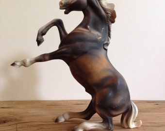 vintage plastic horses
