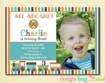 3 Year Old Boy Birthday Invitations 9