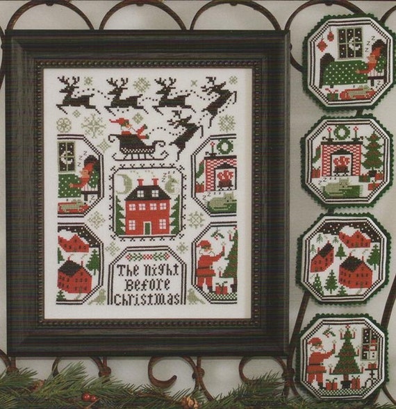 Cross Stitch Pattern The Night Before Christmas