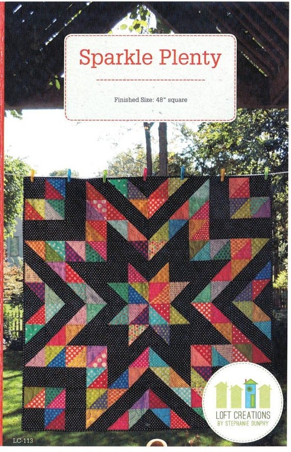 sparkle-plenty-quilt-pattern-by-thequiltshoppellc-on-etsy