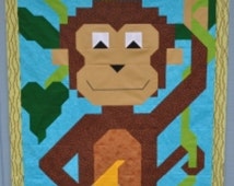 Unique monkey sewing related items | Etsy