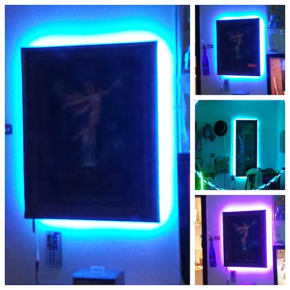 Picture Artwork Frame LED Strip Light Kit Battery Operated