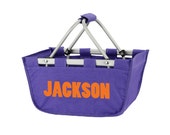 Purple Personalized Easter Basket Mini Market Tote (Choose Your Color) Il_170x135
