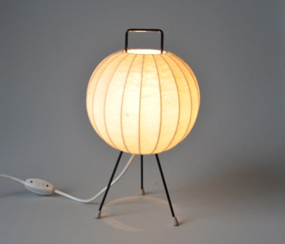 Vintage Ballon Stehlampe Mid Century Modern Cocoon Lampe