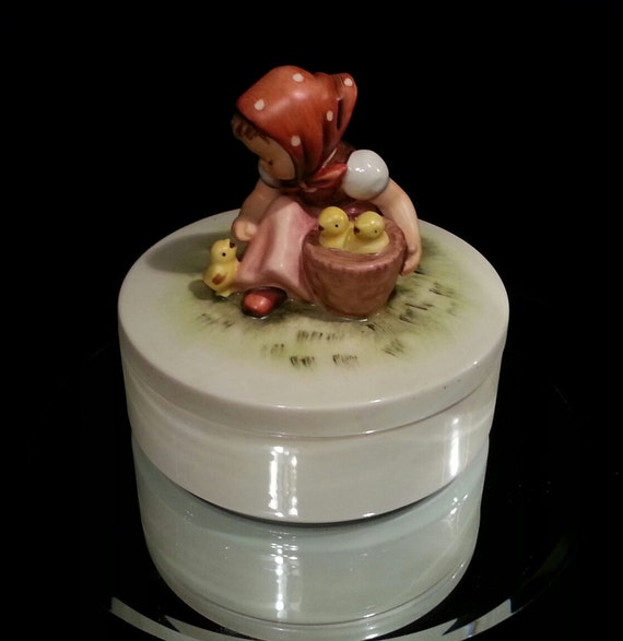1986 Goebel Hummel Candy Dish Hummel Bowl by OldGLoriEstateSale