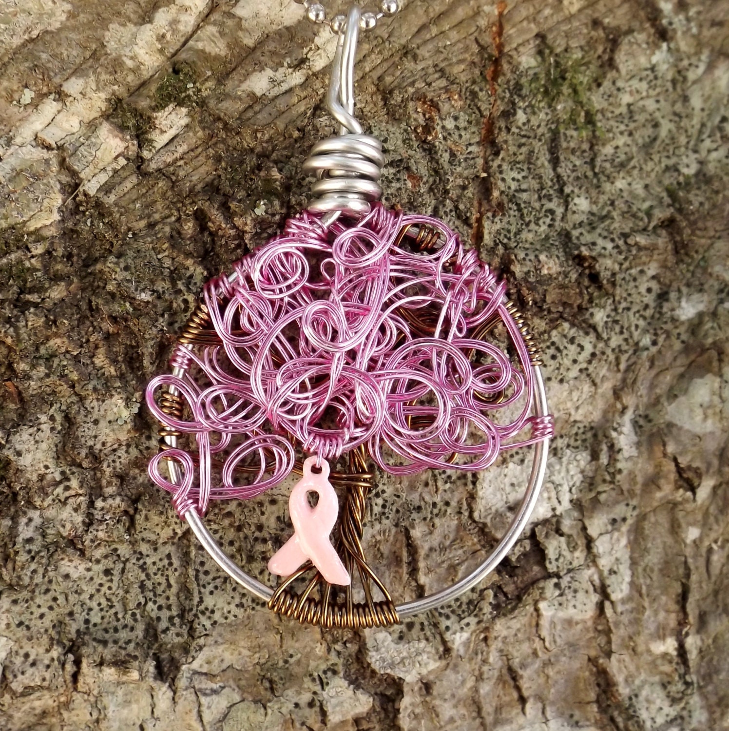 Breast Cancer Awareness / Tree of Life / by TheSleepyFirefly
