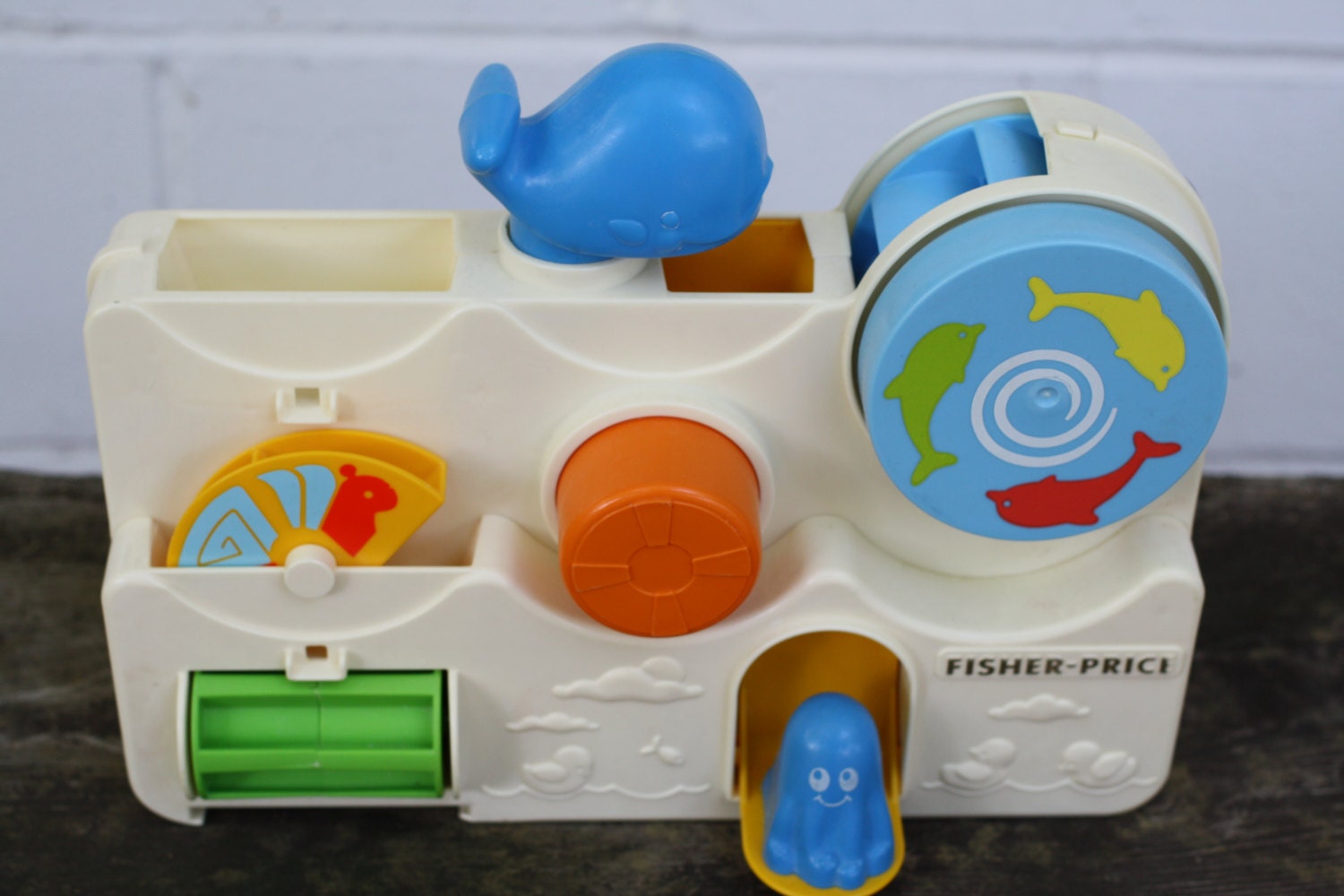 fisher price diver dan bath toy