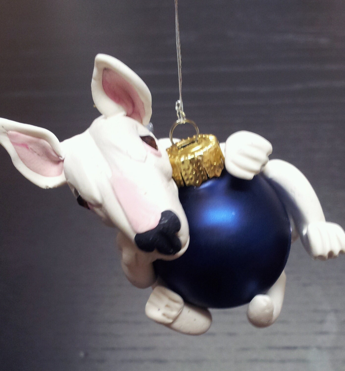 english bull terrier garden ornaments