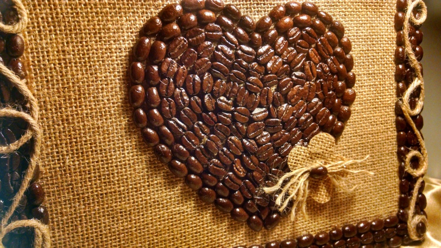 Coffee beans Wall decor Kitchen decor Coffee decoration by AllaCo